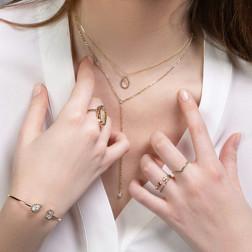 Layered Necklace Set at Popular Jewel of London